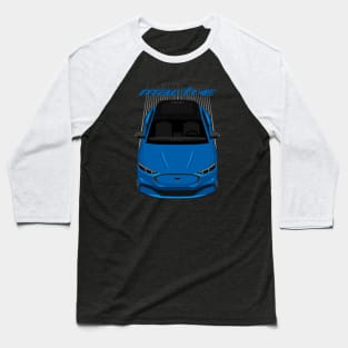 Ford Mustang Mach E SUV - Grabber Blue Baseball T-Shirt